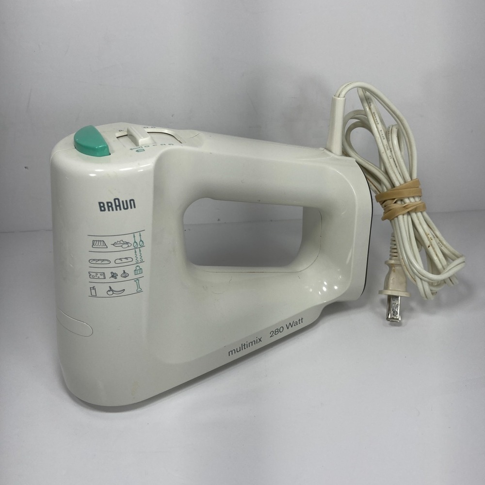 Braun Multimix 280 Watt Electric Hand Mixer Type 4642 OEM Base - TESTED & WORKS